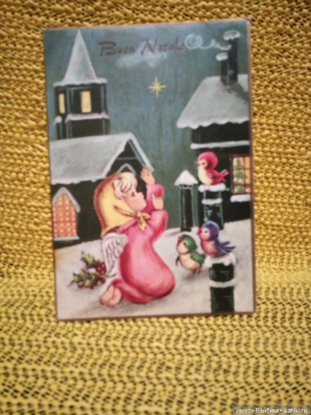 Открытки с куклами, детьми. Винтаж, Италия