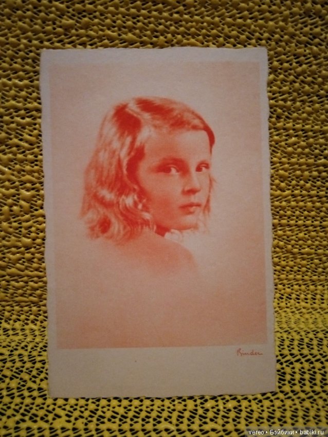 Открытки с куклами, детьми. Винтаж, Италия