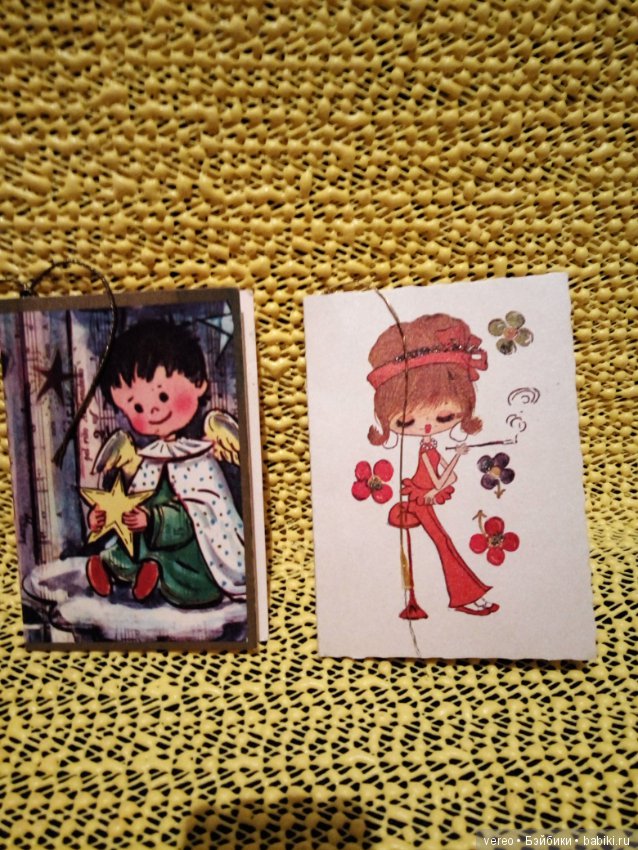 Открытки с куклами, детьми. Винтаж, Италия