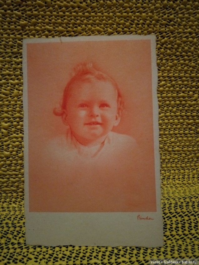 Открытки с куклами, детьми. Винтаж, Италия