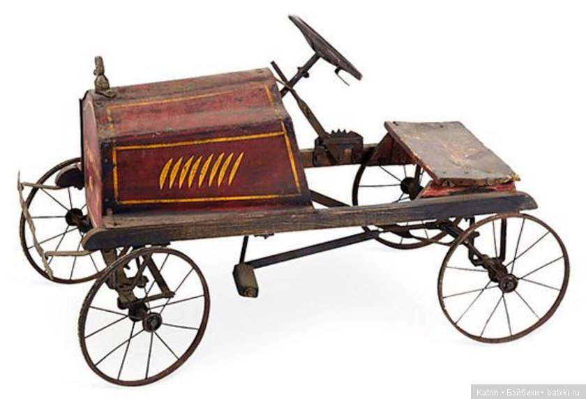 Антикварные педальные машинки (фото 4)