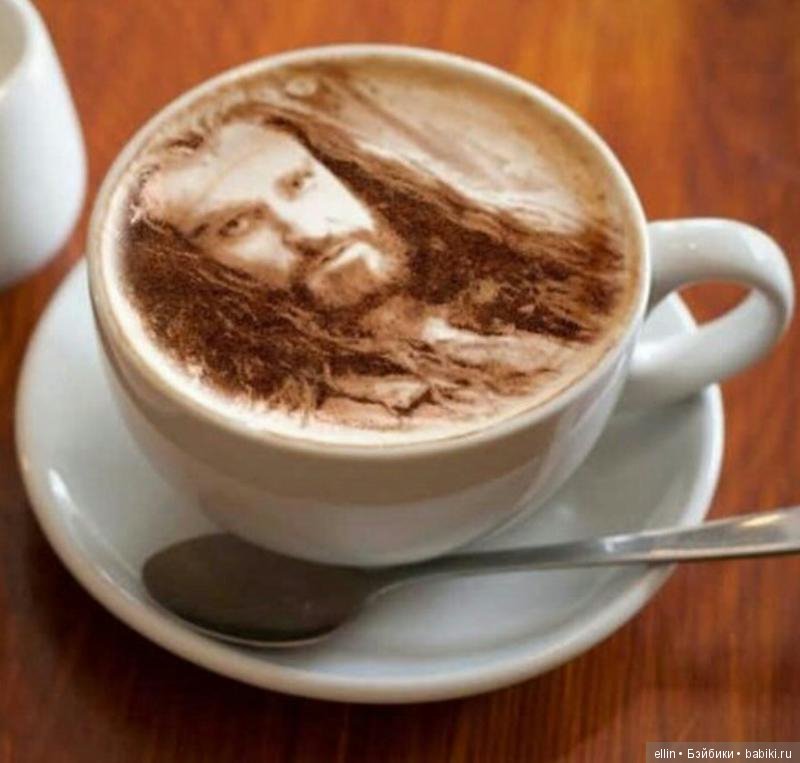 "Утренний" топик. Кофе арт - рисунки на кофе (фото 4)