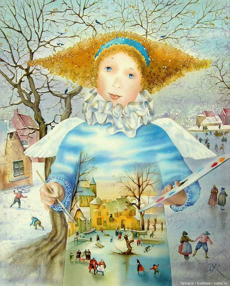 Ангел Зимний Картинки