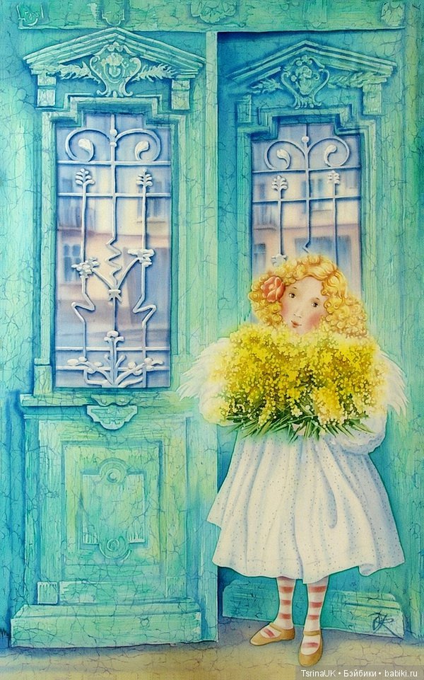 Шёлковая живопись Олены Королюк