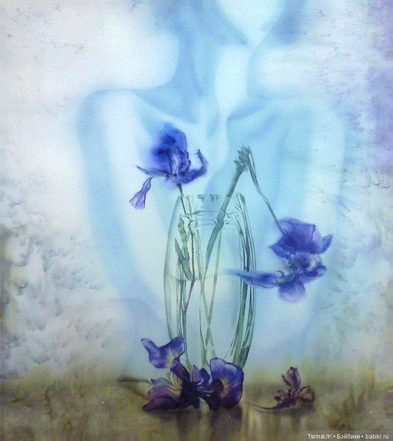 Шёлковая живопись Олены Королюк (фото 8)