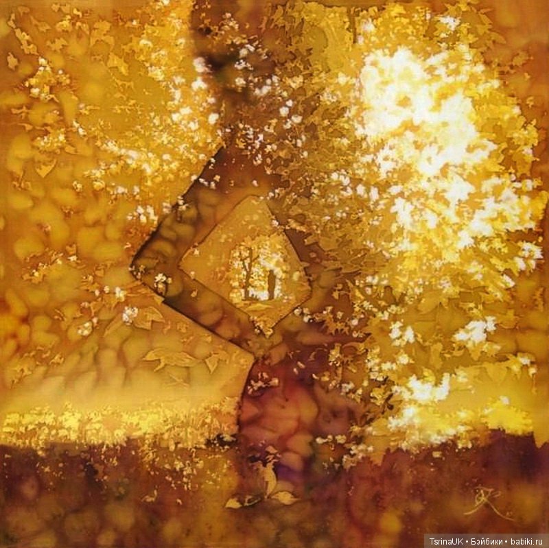 Шёлковая живопись Олены Королюк (фото 6)