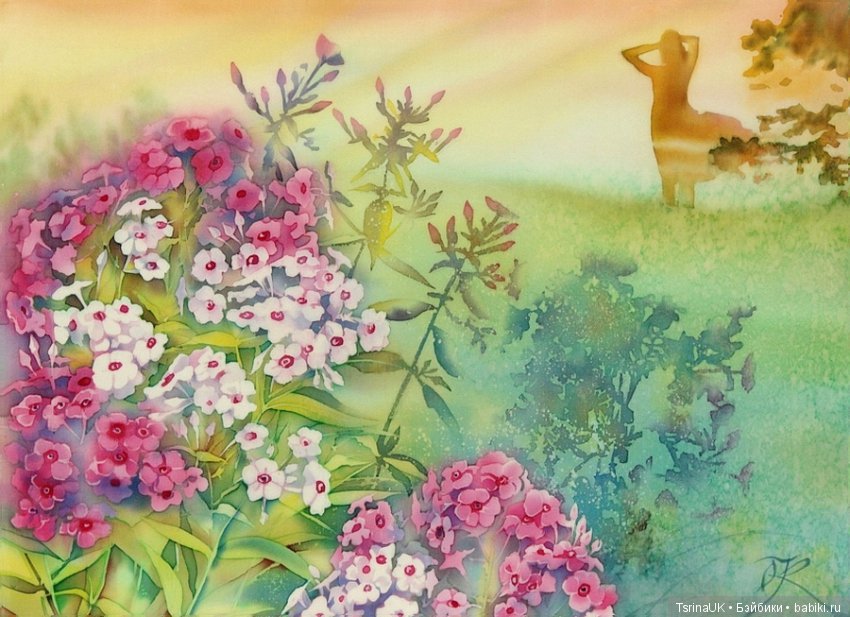 Шёлковая живопись Олены Королюк