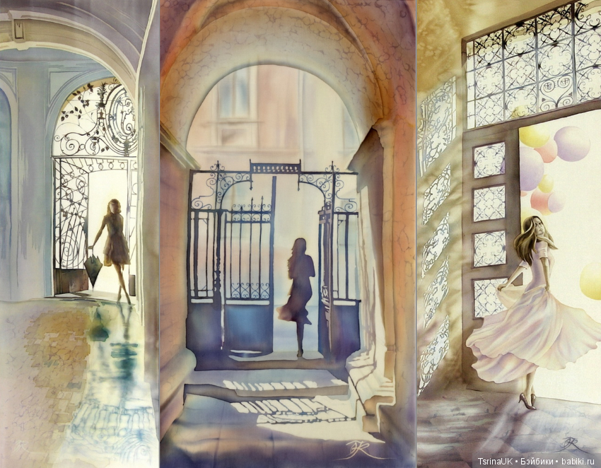 Шёлковая живопись Олены Королюк