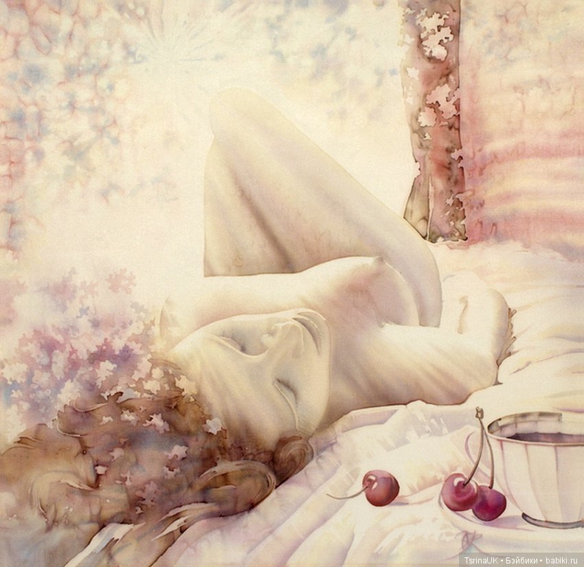 Шёлковая живопись Олены Королюк (фото 5)