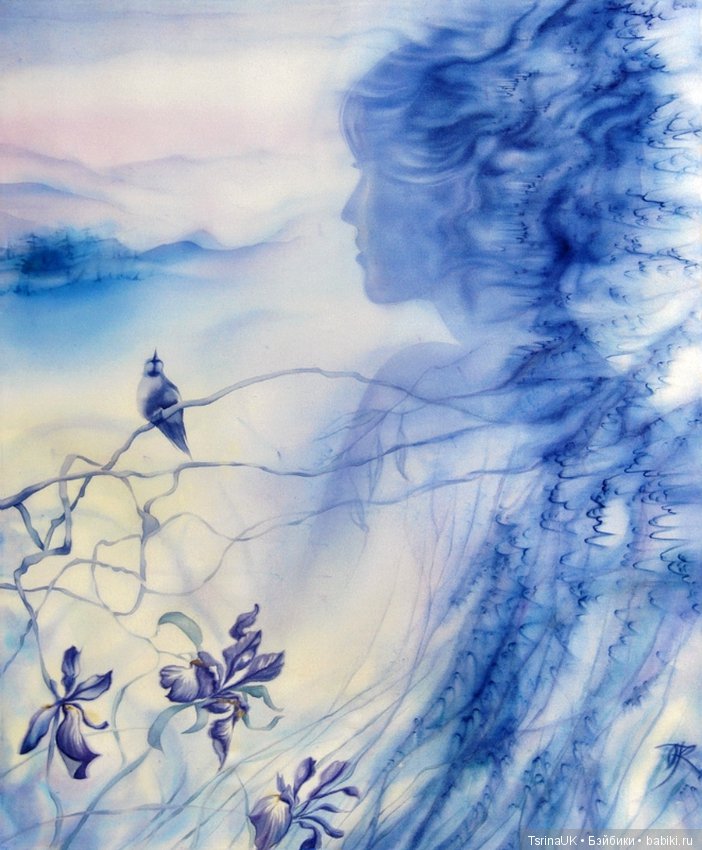 Шёлковая живопись Олены Королюк (фото 3)