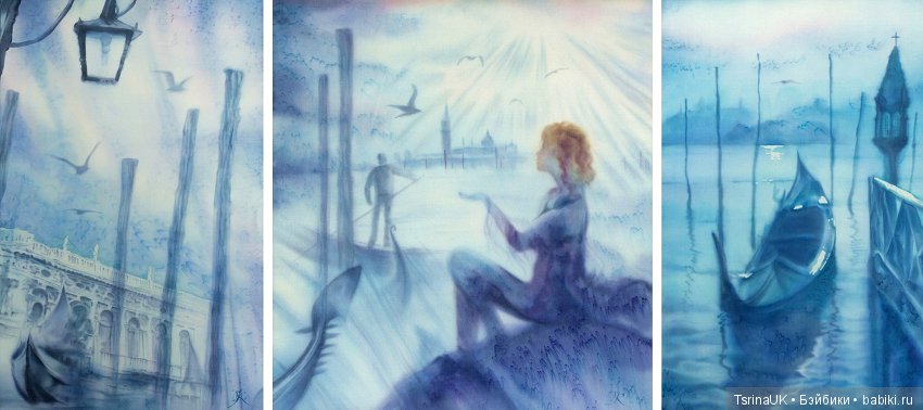 Шёлковая живопись Олены Королюк