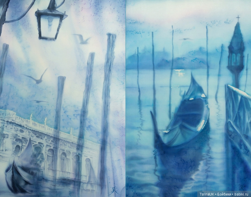 Шёлковая живопись Олены Королюк