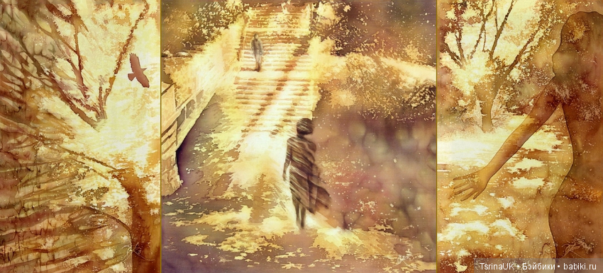 Шёлковая живопись Олены Королюк (фото 10)