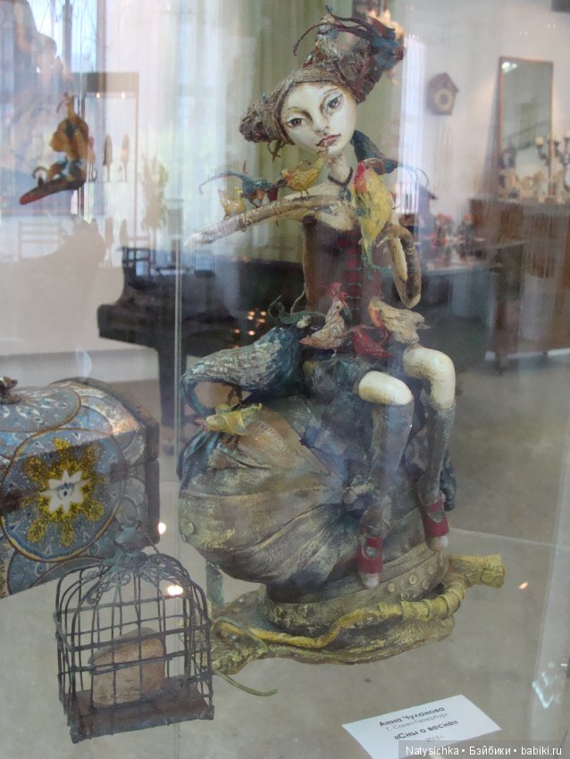 Выставка авторской куклы и игрушки "Страна чудес" в Тольятти 2 часть