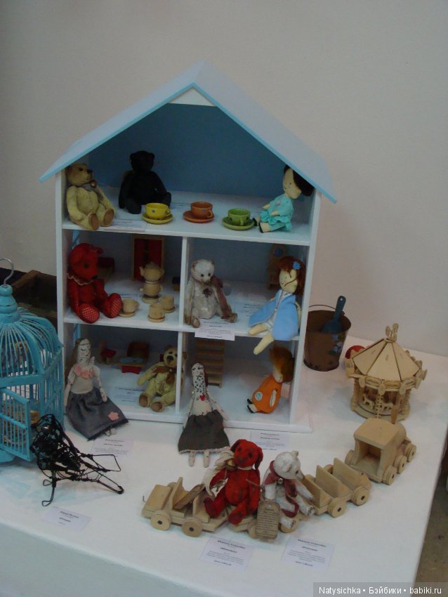 Выставка авторской куклы и игрушки "Страна чудес" в Тольятти 1 часть