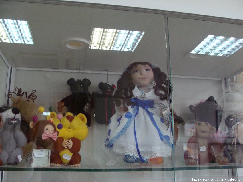 Выставка авторской куклы и игрушки "Страна чудес" в Тольятти 3 часть