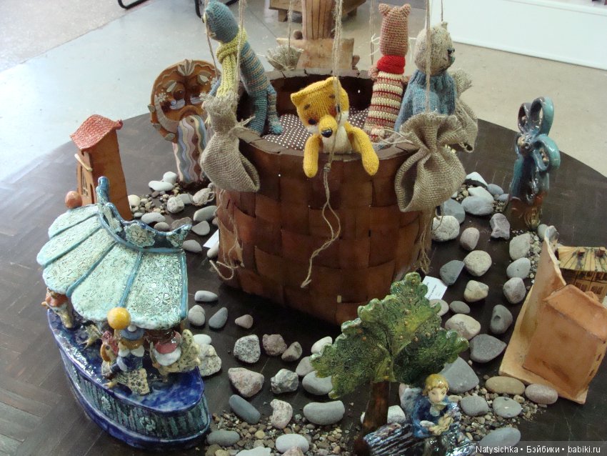 Выставка авторской куклы и игрушки "Страна чудес" в Тольятти 3 часть