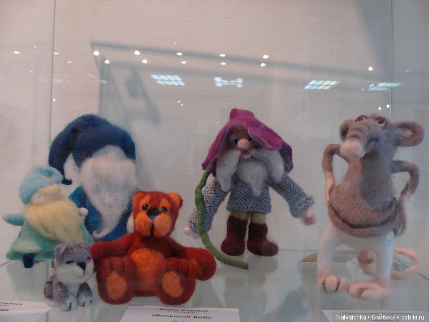 Выставка авторской куклы и игрушки "Страна чудес" в Тольятти 3 часть