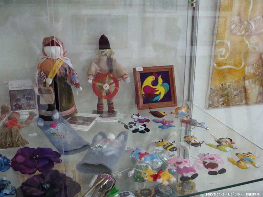 Выставка авторской куклы и игрушки "Страна чудес" в Тольятти 3 часть