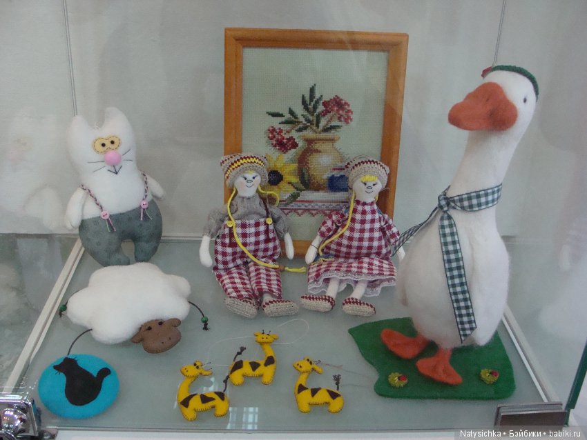 Выставка авторской куклы и игрушки "Страна чудес" в Тольятти 3 часть