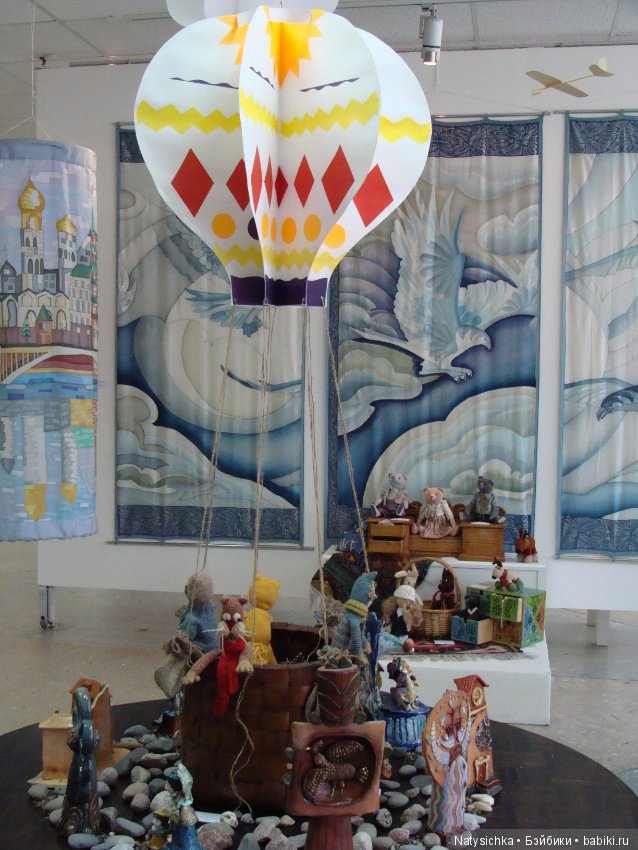 Выставка авторской куклы и игрушки "Страна чудес" в Тольятти 3 часть
