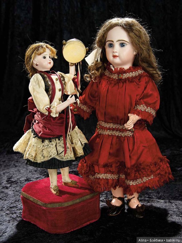 Французские автоматоны с бубнами, 1880 - 1890-е гг (фото 4)