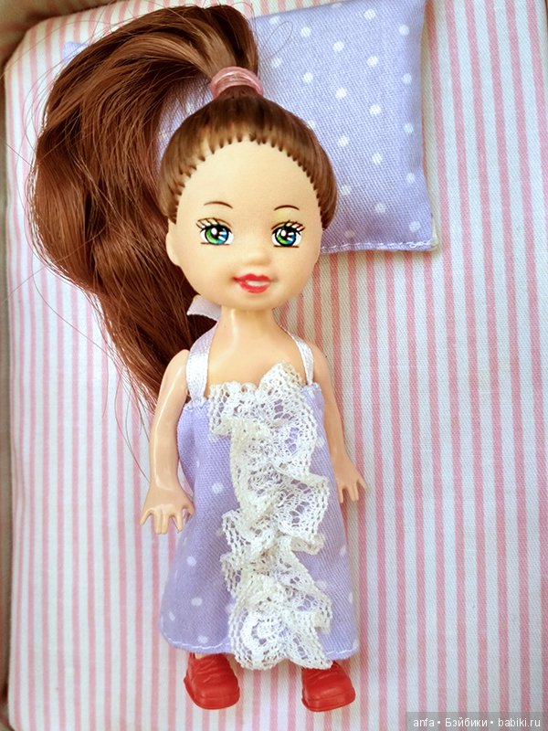 Остатки сладки. Домик, кроватка для маленькой куколки (фото 9)