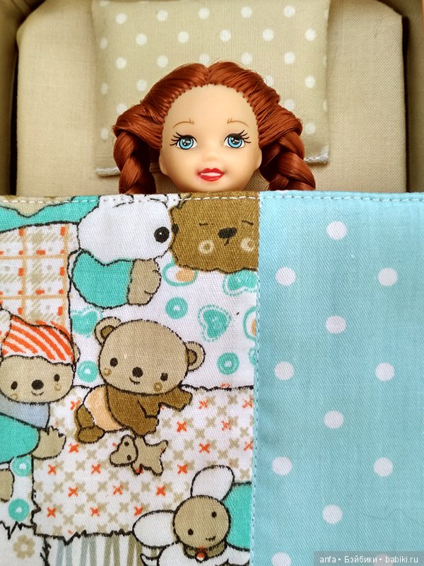 Остатки сладки. Домик, кроватка для маленькой куколки (фото 2)