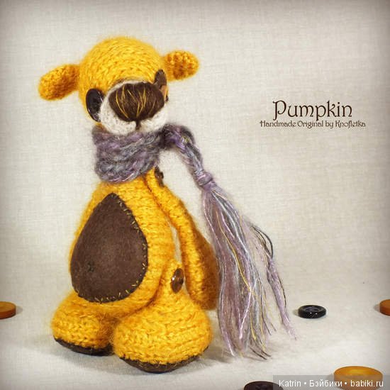 Вязанные игрушки Veronika Brutvanová