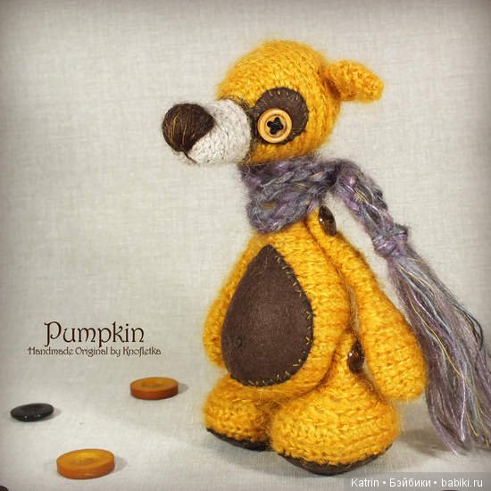 Вязанные игрушки Veronika Brutvanová