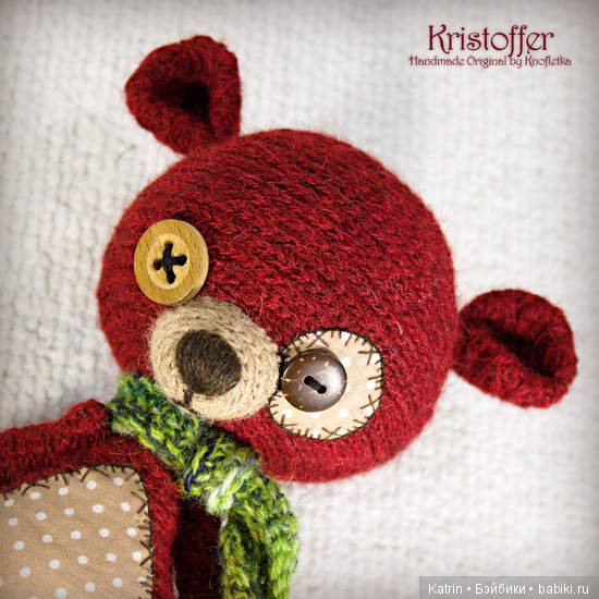 Вязанные игрушки Veronika Brutvanová