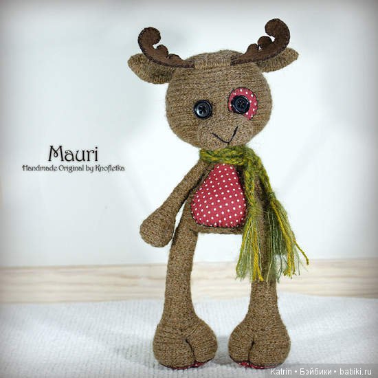 Вязанные игрушки Veronika Brutvanová