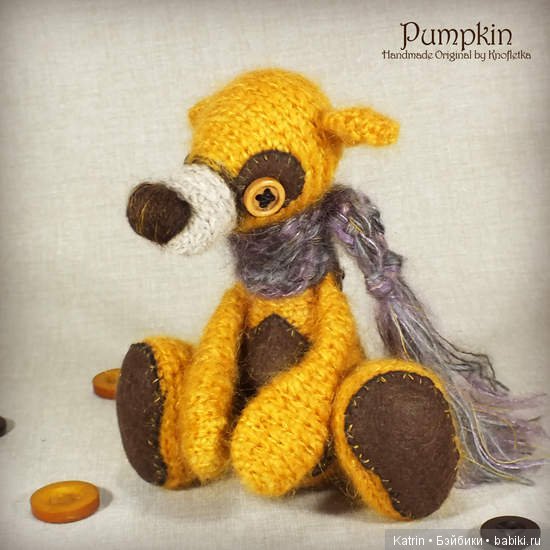 Вязанные игрушки Veronika Brutvanová