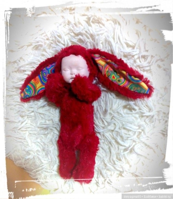 Мой первый тедди долл — Игрушки в смешанной технике (мех и глина): Арт (фото 8)