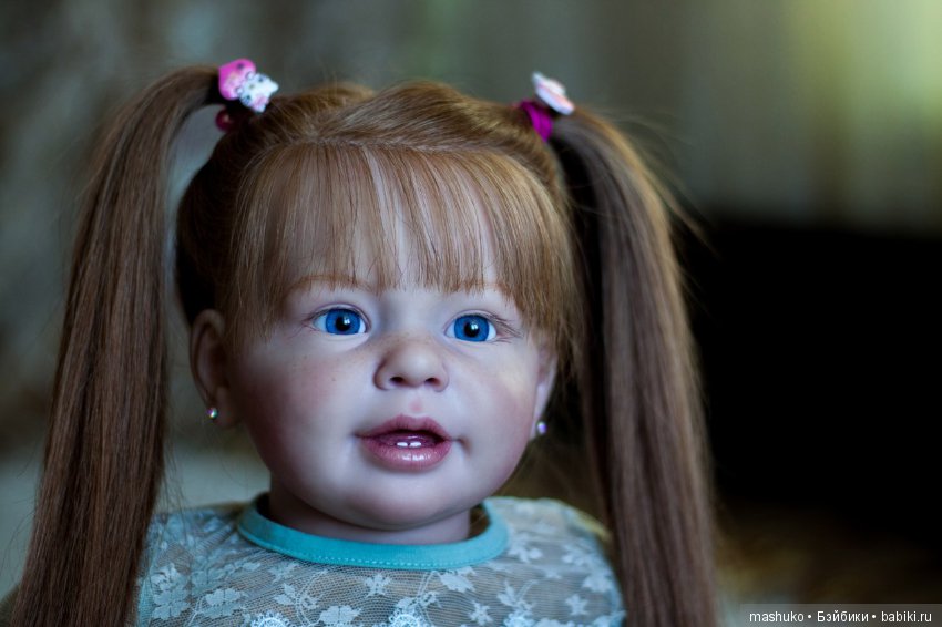 Катюша, рыжая малышка — Куклы Реборн (Reborn): работы мастеров