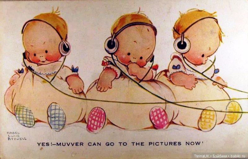 Английская художница Мейбл Люси Аттвелл (Mabel Lucie Attwell) и ее милые иллюстрации (фото 4)