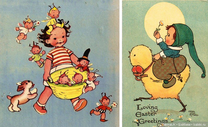 Английская художница Мейбл Люси Аттвелл (Mabel Lucie Attwell) и ее милые иллюстрации (фото 5)