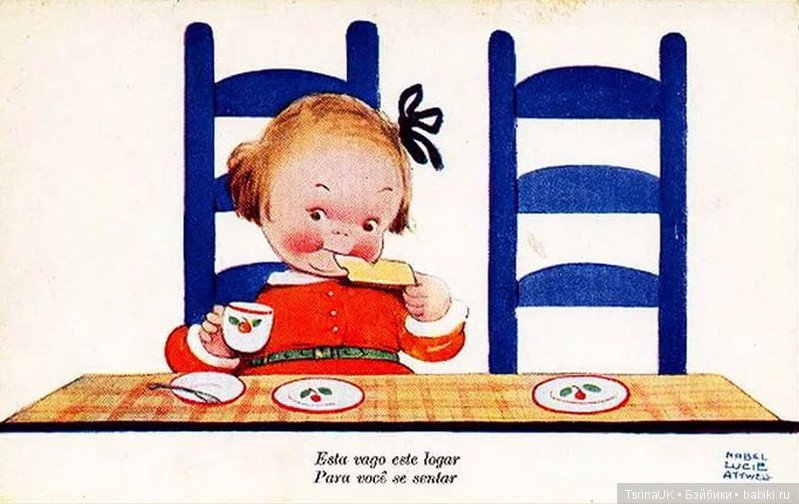 Английская художница Мейбл Люси Аттвелл (Mabel Lucie Attwell) и ее милые иллюстрации