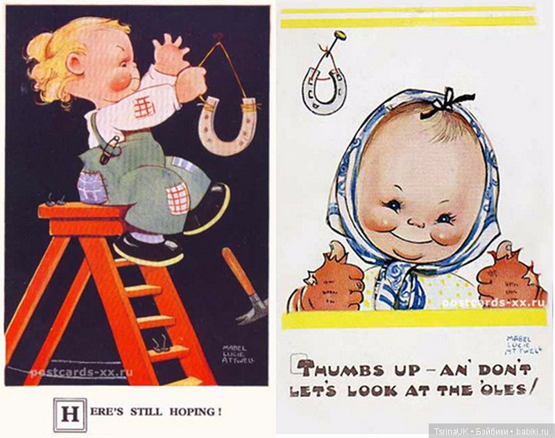 Английская художница Мейбл Люси Аттвелл (Mabel Lucie Attwell) и ее милые иллюстрации (фото 6)