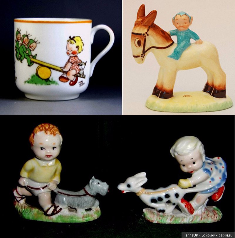 Английская художница Мейбл Люси Аттвелл (Mabel Lucie Attwell) и ее милые иллюстрации