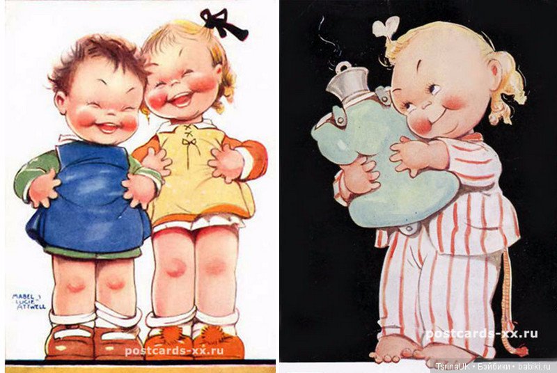 Английская художница Мейбл Люси Аттвелл (Mabel Lucie Attwell) и ее милые иллюстрации (фото 2)