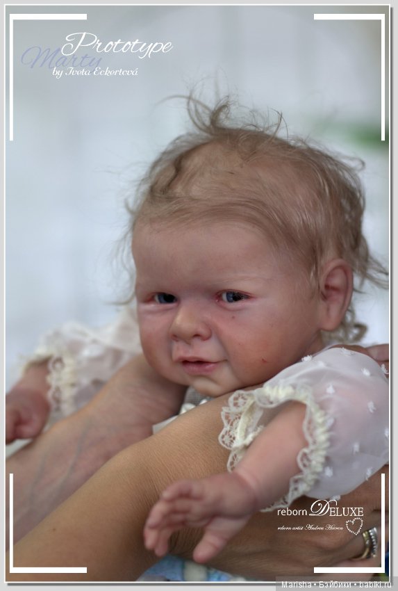 Молд для куклы реборн Marty, автор прототипа Andrea Heeren