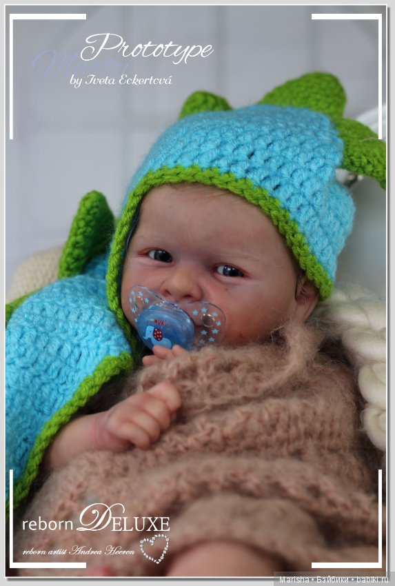 Молд для куклы реборн Marty, автор прототипа Andrea Heeren