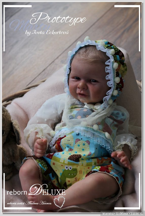 Молд для куклы реборн Marty, автор прототипа Andrea Heeren