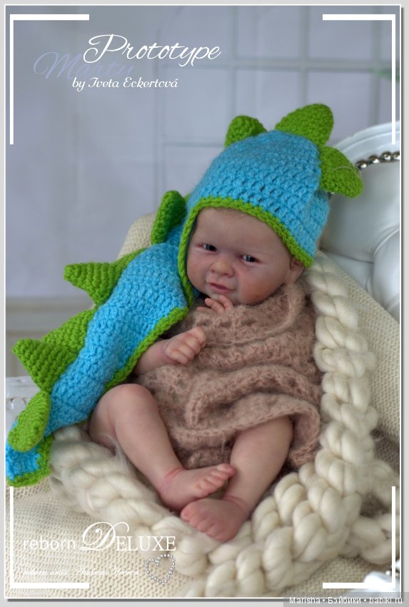 Молд для куклы реборн Marty, автор прототипа Andrea Heeren