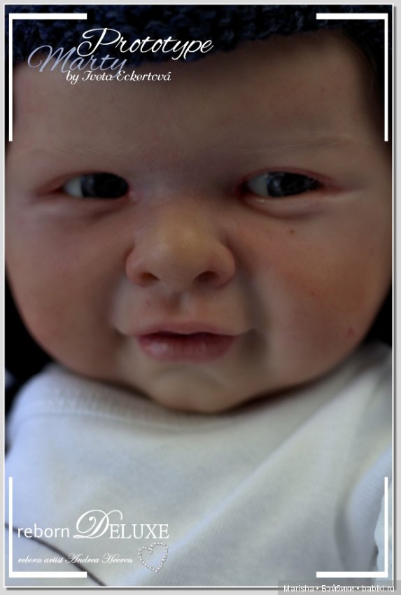Молд для куклы реборн Marty, автор прототипа Andrea Heeren (фото 10)