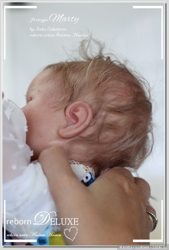 Молд для куклы реборн Marty, автор прототипа Andrea Heeren