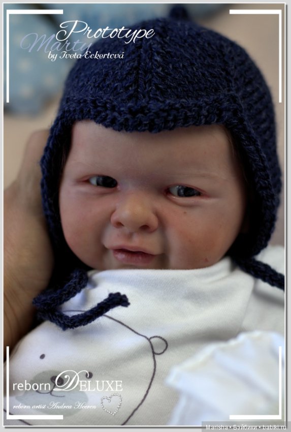 Молд для куклы реборн Marty, автор прототипа Andrea Heeren (фото 9)