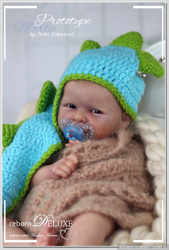 Молд для куклы реборн Marty, автор прототипа Andrea Heeren