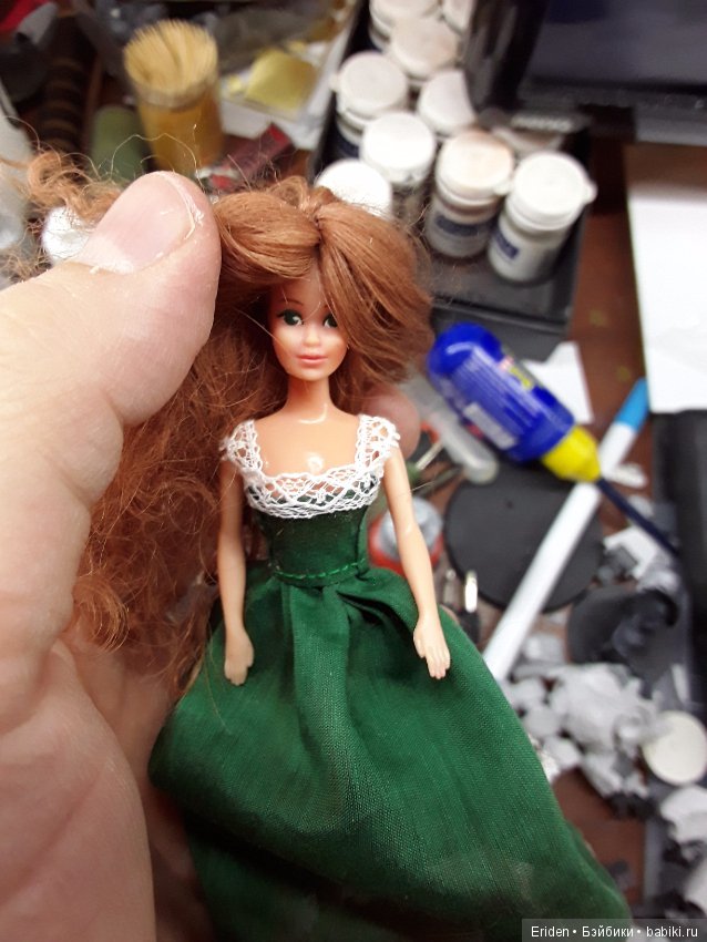 Кастомизация Dazzle doll от Mattel
